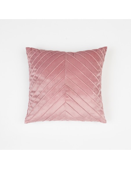 Cojín cuadrante New Espiga liso 50x50 - funda + relleno