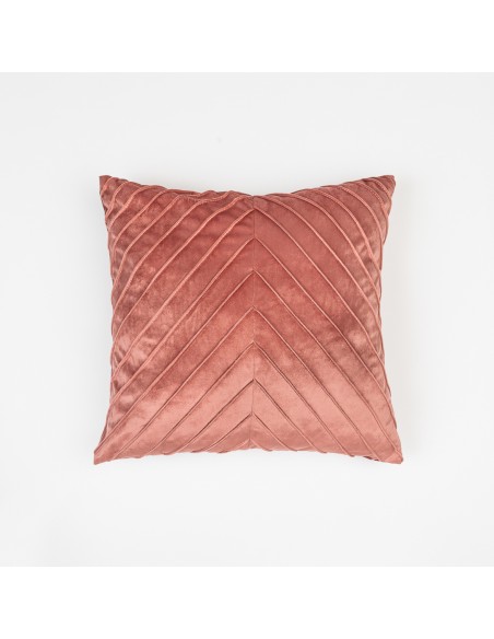 Cojín cuadrante New Espiga liso 50x50 - funda + relleno