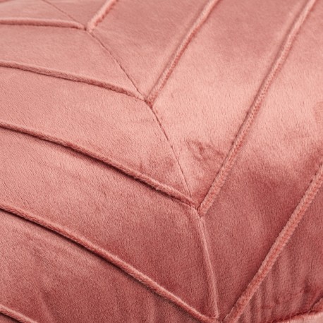 Cojín cuadrante New Espiga liso 50x50 - funda + relleno