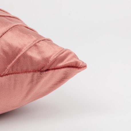 Cojín cuadrante New Espiga liso 50x50 - funda + relleno