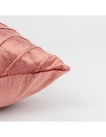 Cojín cuadrante New Espiga liso 50x50 - funda + relleno