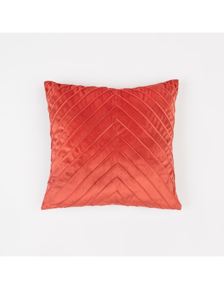 Cojín cuadrante New Espiga liso 50x50 - funda + relleno