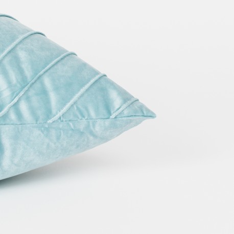Cojín cuadrante New Espiga liso 50x50 - funda + relleno