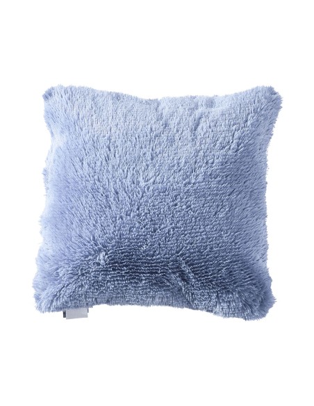 Cojín de pelo Chin liso 45x45 - funda + relleno