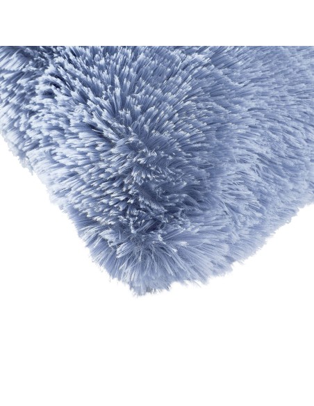 Cojín de pelo Chin liso 45x45 - funda + relleno