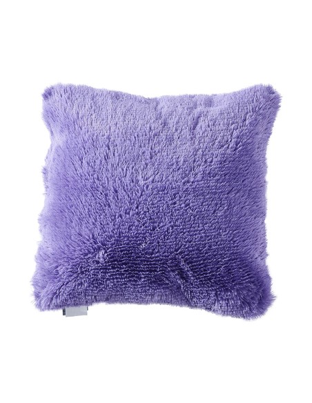 Cojín de pelo Chin liso 45x45 - funda + relleno