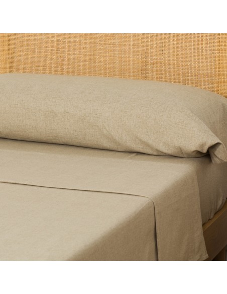Juego de sábanas franela lisa