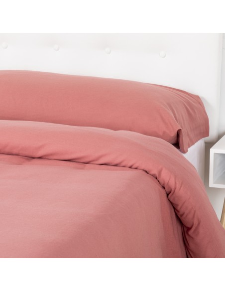 Funda nórdica franela lisa