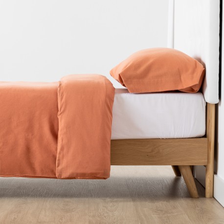 Funda nórdica franela lisa