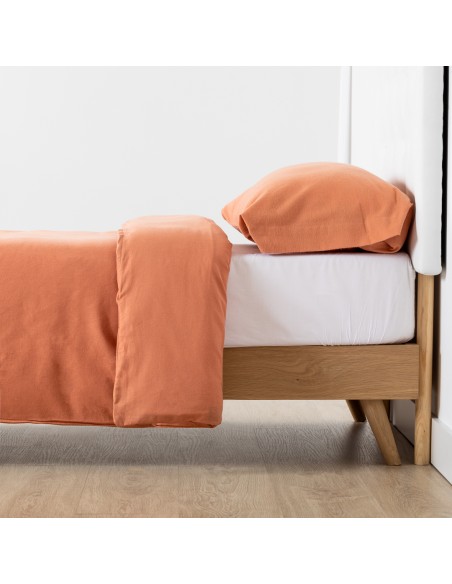 Funda nórdica franela lisa