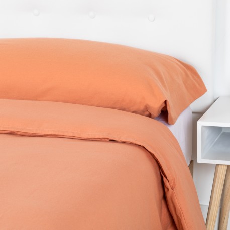 Funda nórdica franela lisa