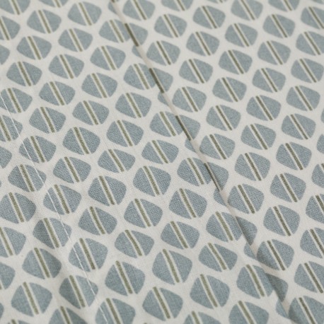 Juego de sábanas algodón Dune indigo