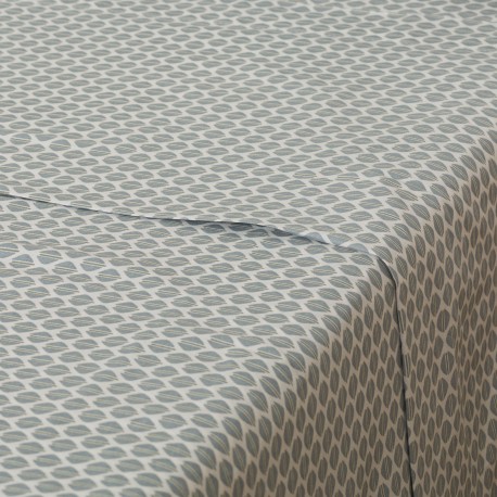 Juego de sábanas algodón Dune indigo