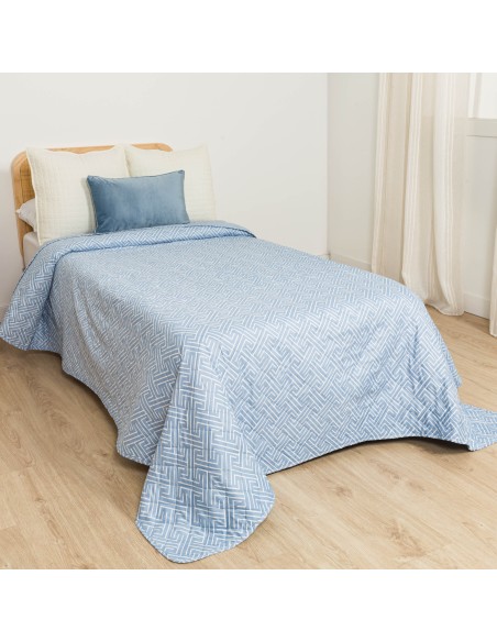 Colcha bouti Abel índigo