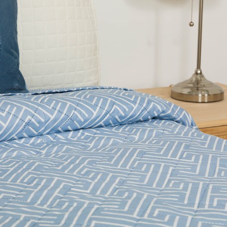 Colcha bouti Abel índigo