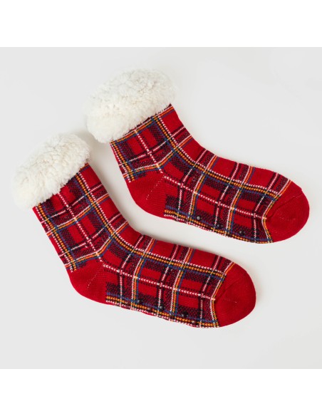 Calcetines mujer Nicolas rojo