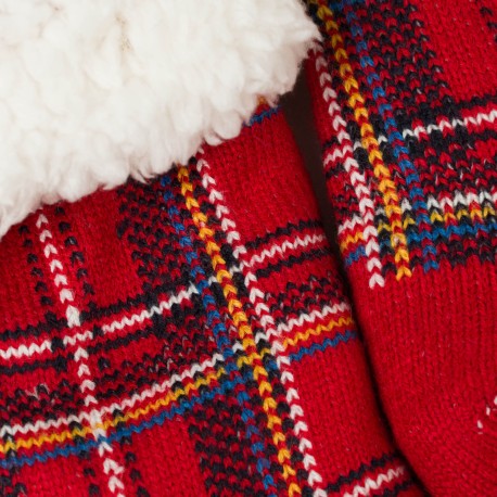 Calcetines mujer Nicolas rojo