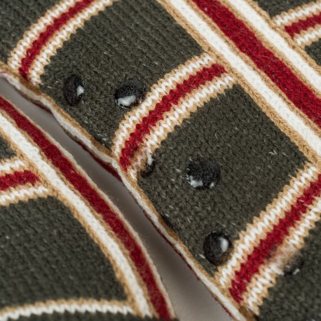 Calcetines hombre Cuadro Nelby verde caceria