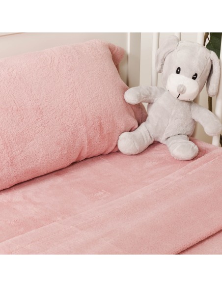 Juego de sábanas coralina lisas cuna