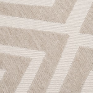 Cojín jacquard chenilla Feria perla - funda + relleno 2