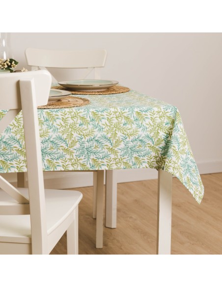 Mantel antimanchas Zafra verde