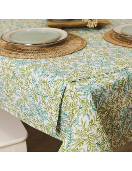 Set 4 servilletas Zafra verde