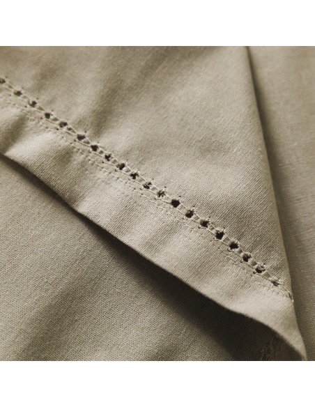 Mantel antimanchas algodón liso