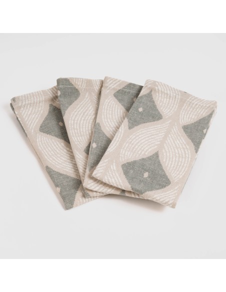 Set 4 servilletas Cabot