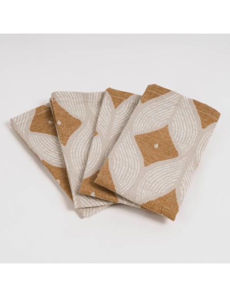 Set 4 servilletas Cabot