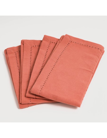 Set 4 servilletas lisas