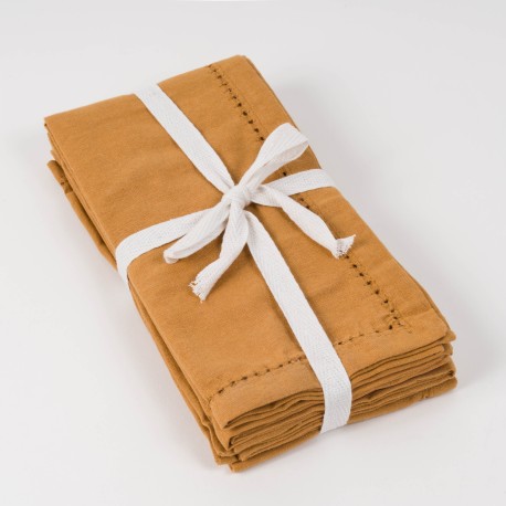Set 4 servilletas lisas