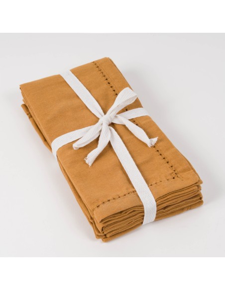 Set 4 servilletas lisas
