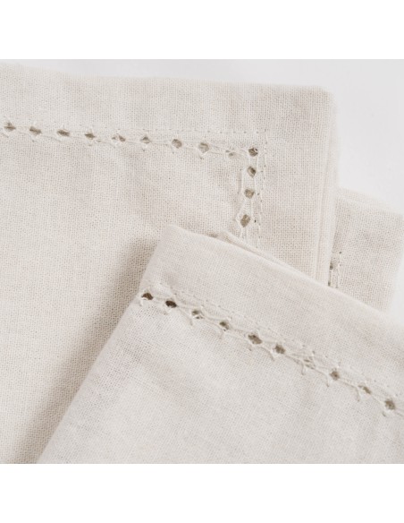 Set 4 servilletas lisas