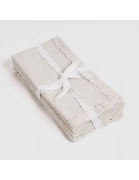 Set 4 servilletas lisas