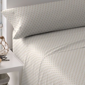 Juego de sábanas algodón Brunette malva