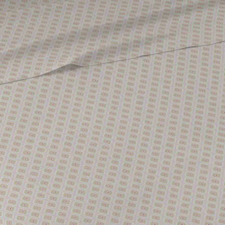 Juego de sábanas algodón Brunette malva