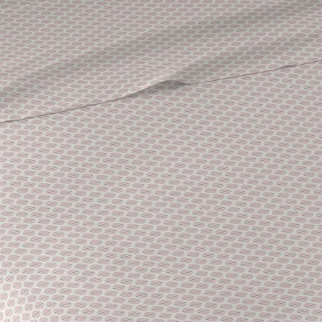 Juego de sábanas algodón Dune malva