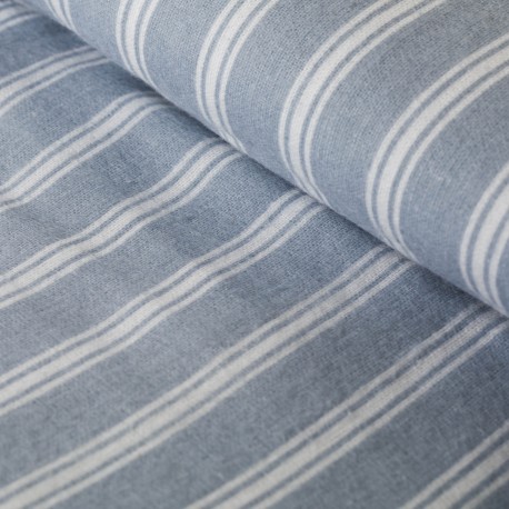 Funda nórdica franela Raya Marsella indigo