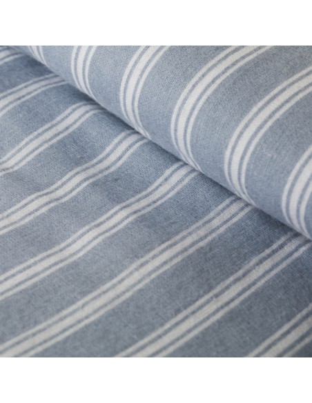 Funda nórdica franela Raya Marsella indigo