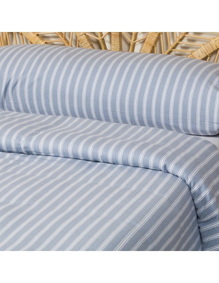 Funda nórdica franela Raya Marsella indigo