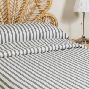 Funda nórdica franela Raya Aviles verde cacería