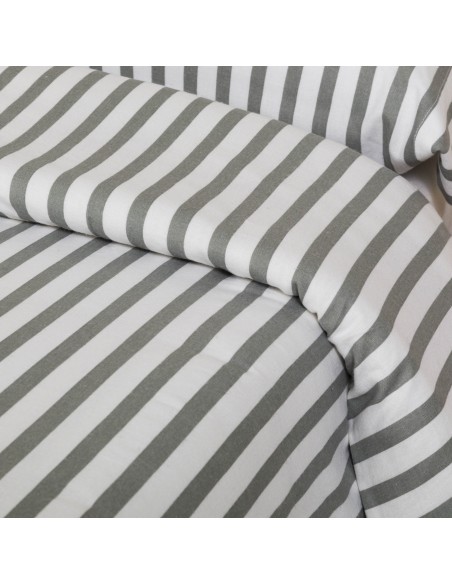 Funda nórdica franela Raya Aviles verde cacería