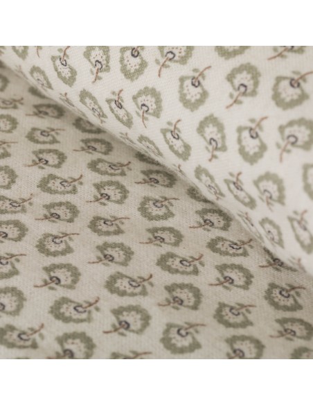 Funda nórdica franela Diana verde tiffany