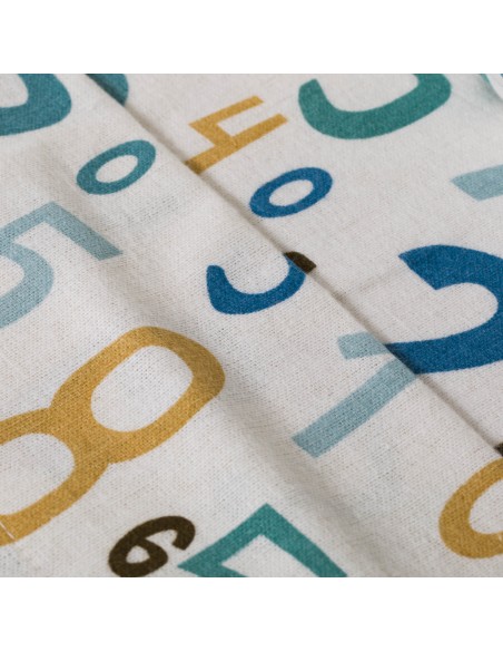 Juego de sábanas franela Numbers