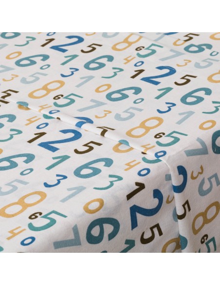 Juego de sábanas franela Numbers