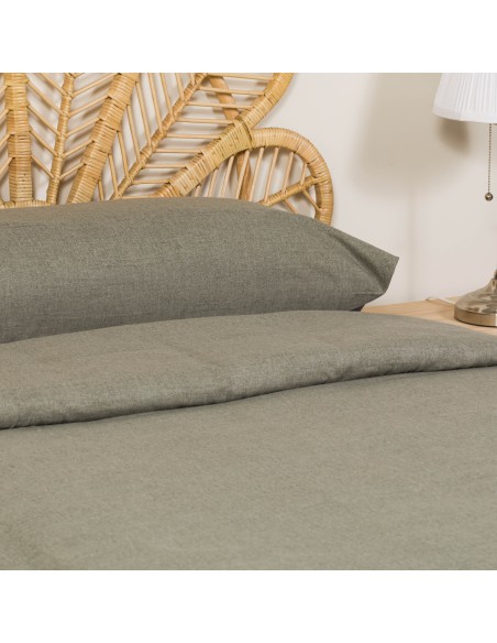 Funda nórdica franela lisa