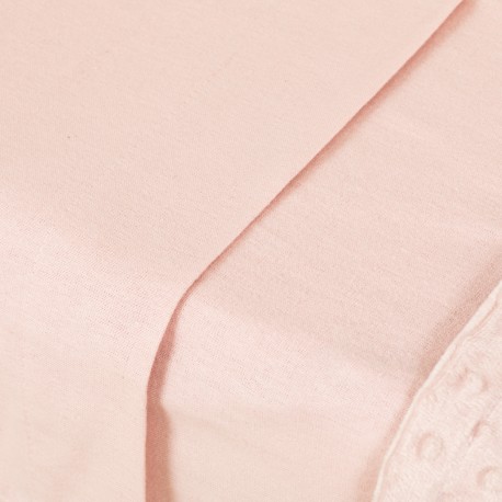 Juego de sábanas franela lisas cuna