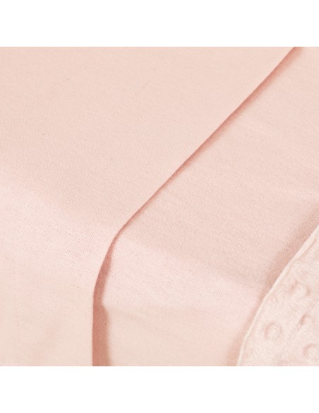 Juego de sábanas franela lisas cuna