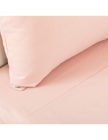 Juego de sábanas franela lisas cuna