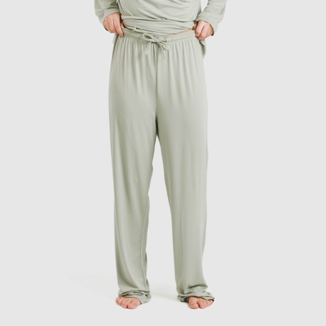 Pijama largo mujer soft liso